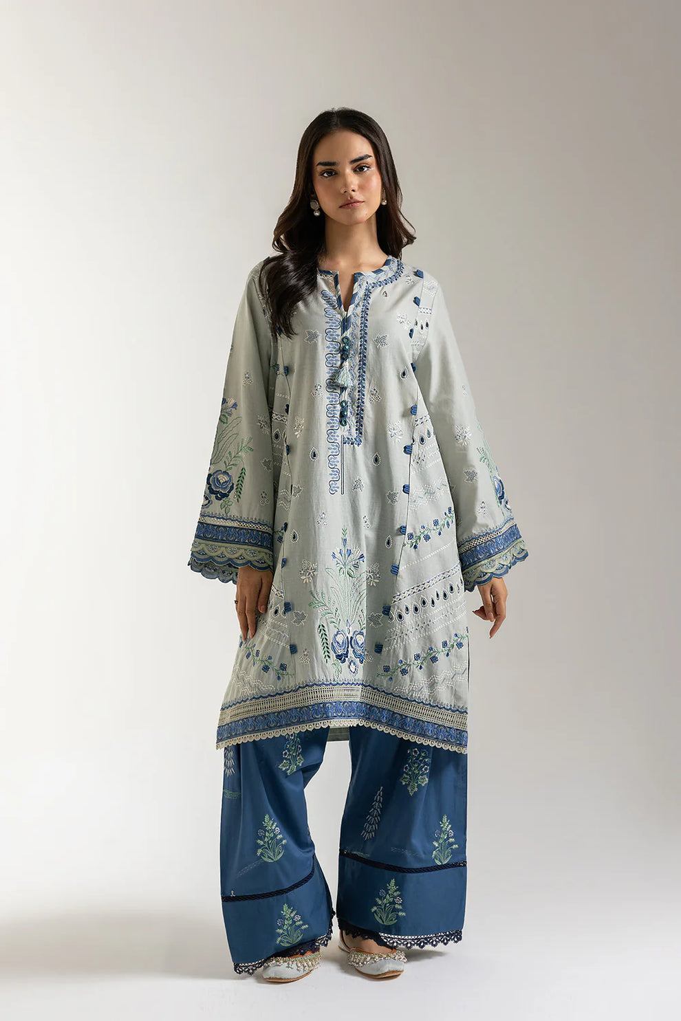 Ethnic Embroidered 2pc