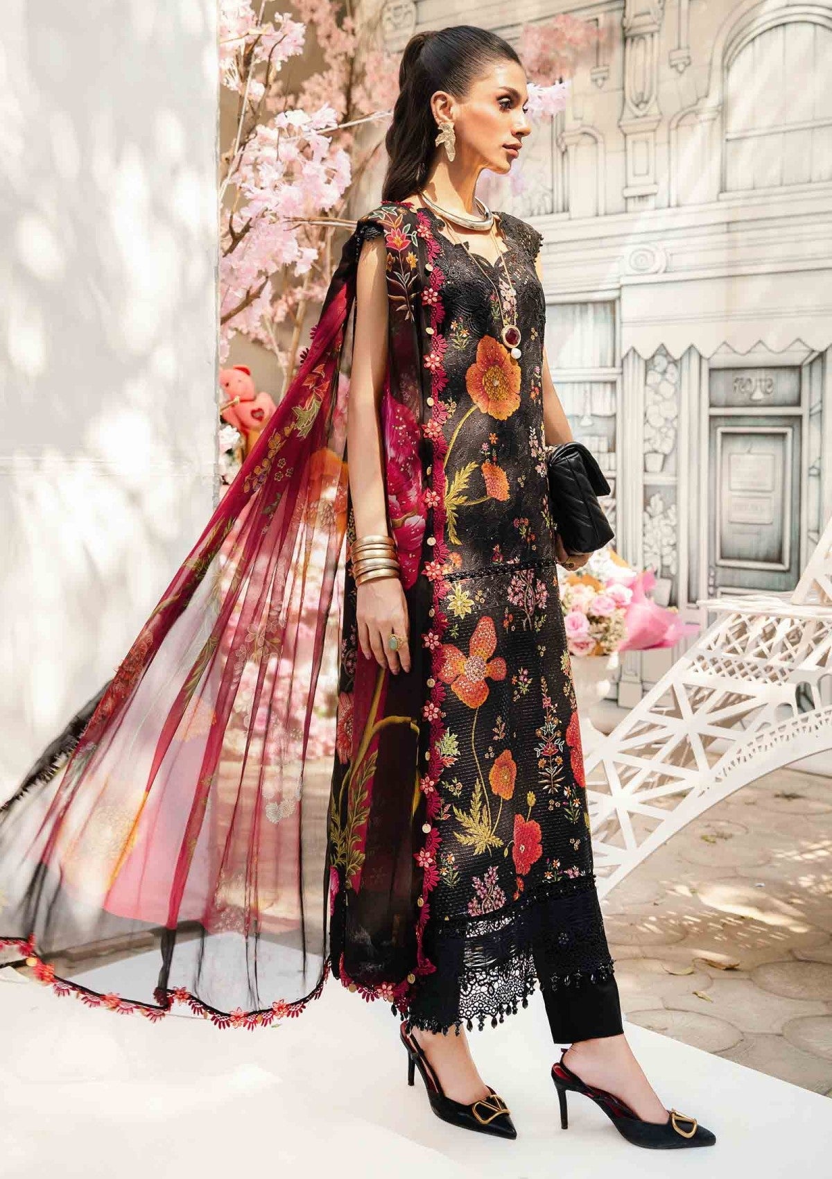 Maria B Mprints Embroidered Lawn Collection