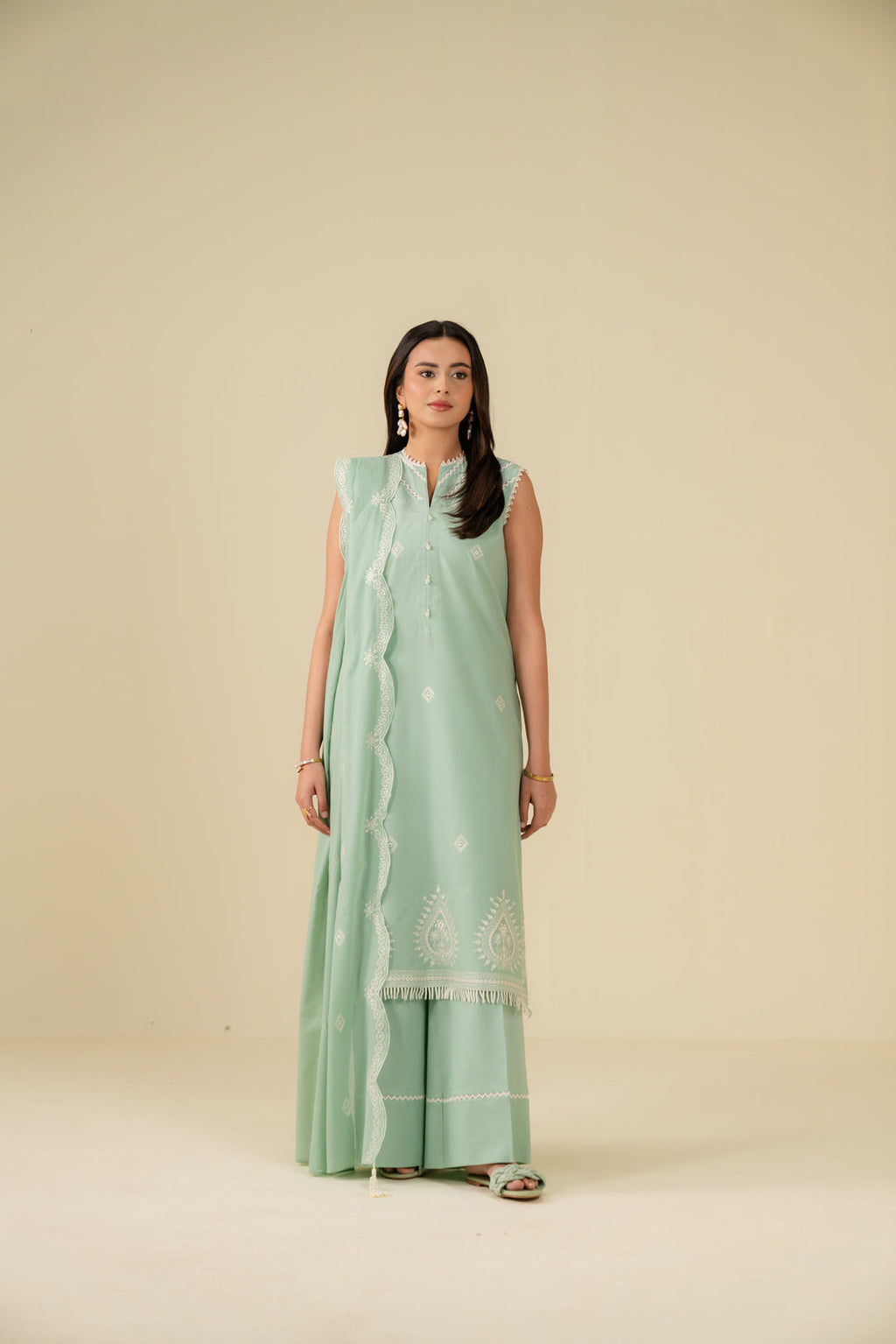 Beena by Beyond Embroidered Lawn 3 Piece