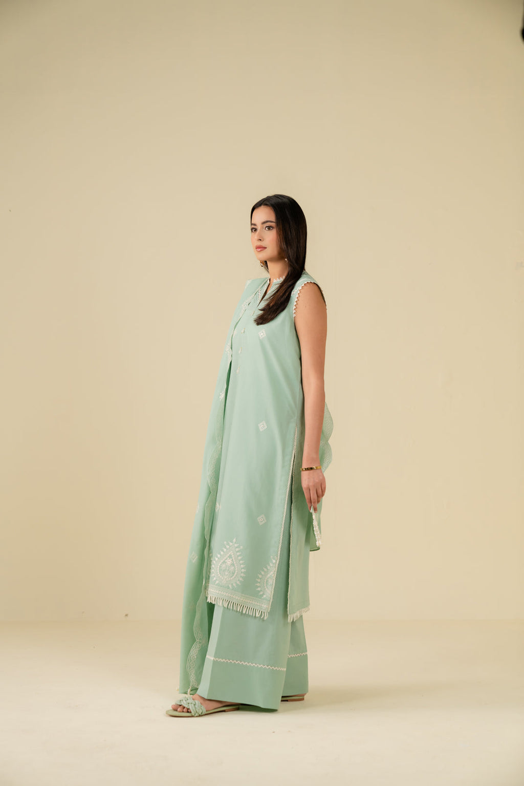 Beena by Beyond Embroidered Lawn 3 Piece