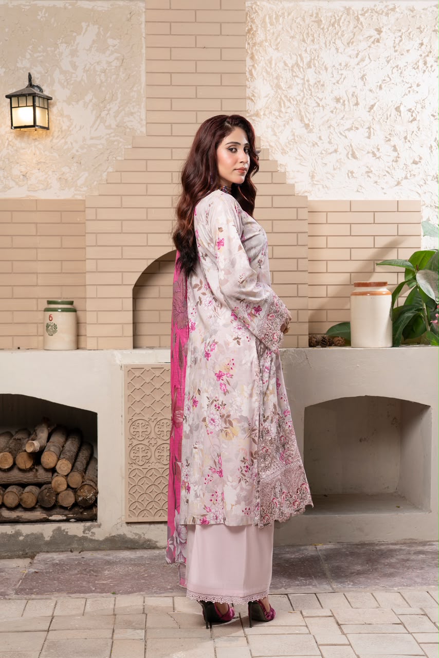 Munira Designers Embroidered Lawn