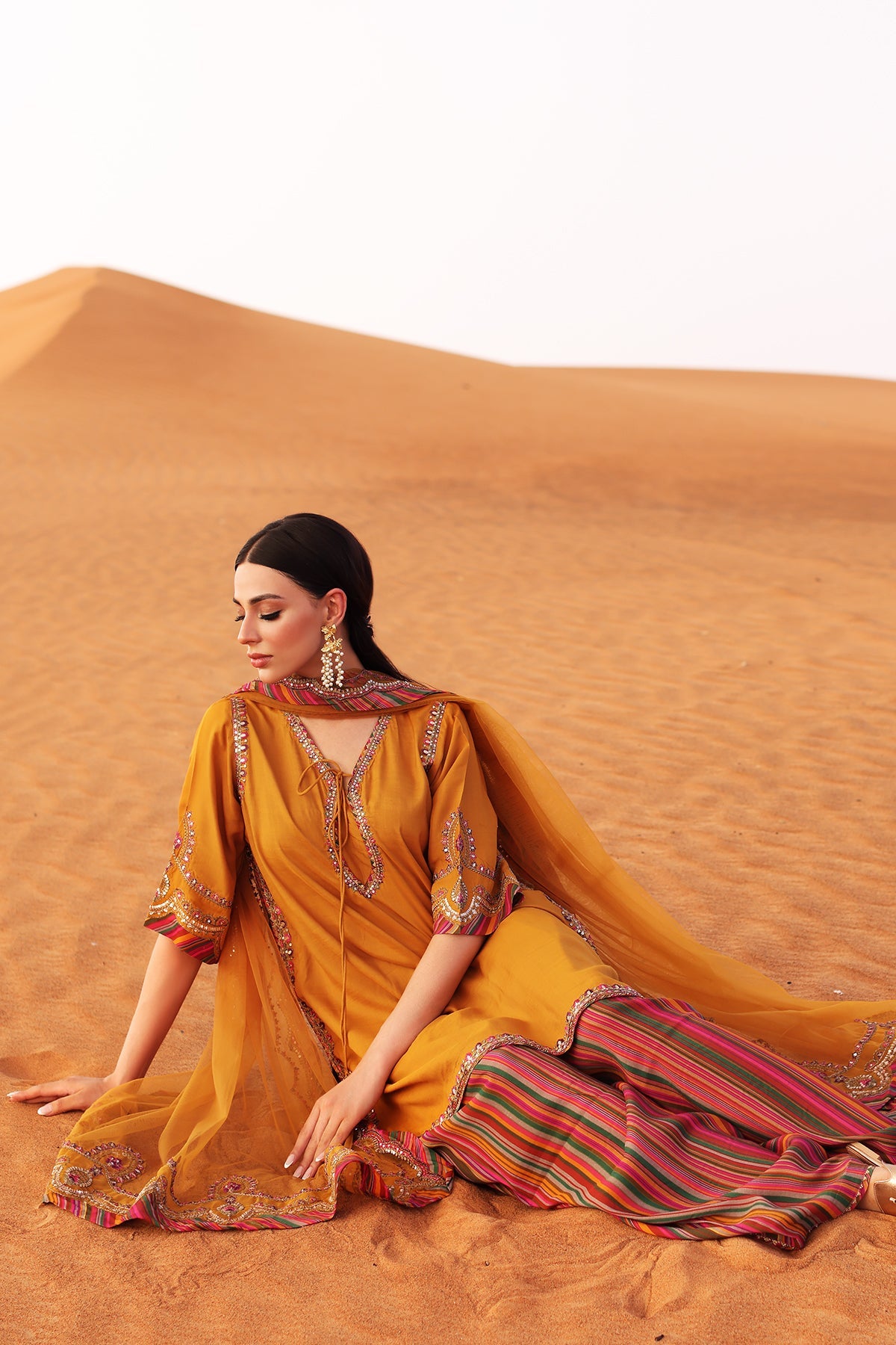 Charizma Luxury Embroidered Suit