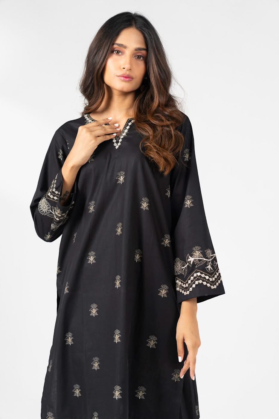 3 Pcs Embroidered Suit by Alkaram Studio