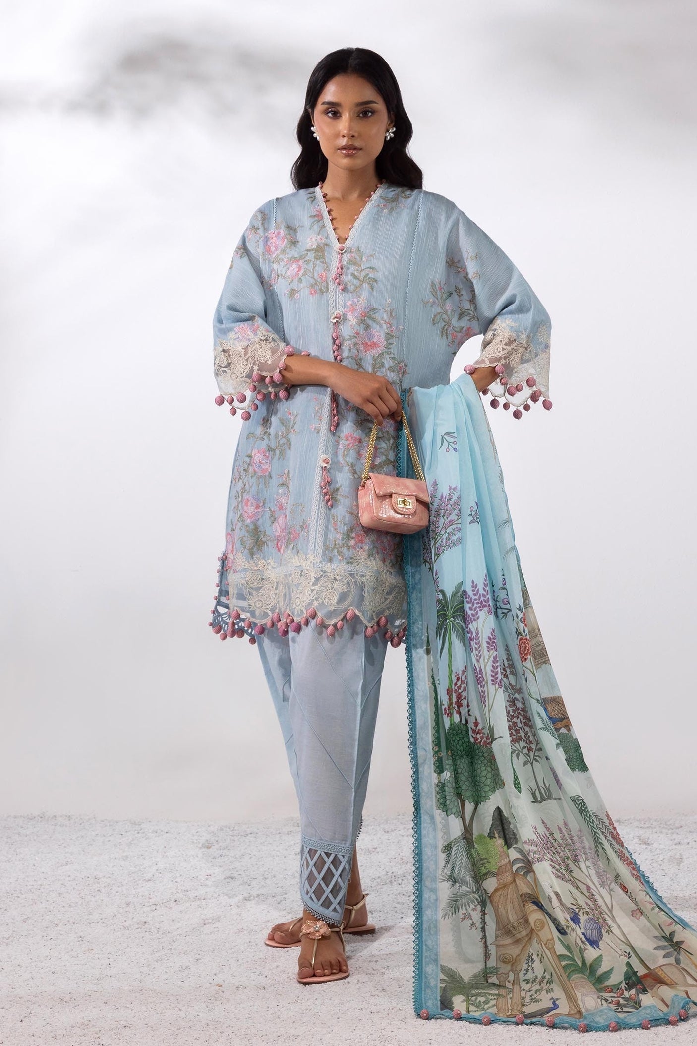 Sana Safinaz Premium Embroidered Suit