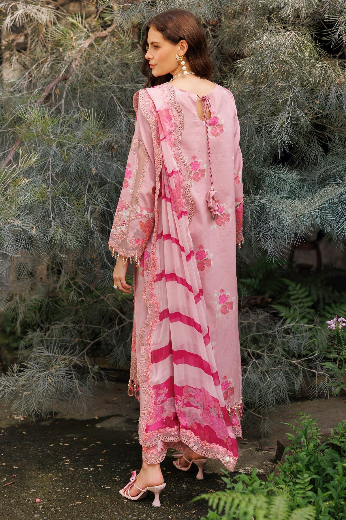 Charizma 3-PC Embroidered Lawn Suit