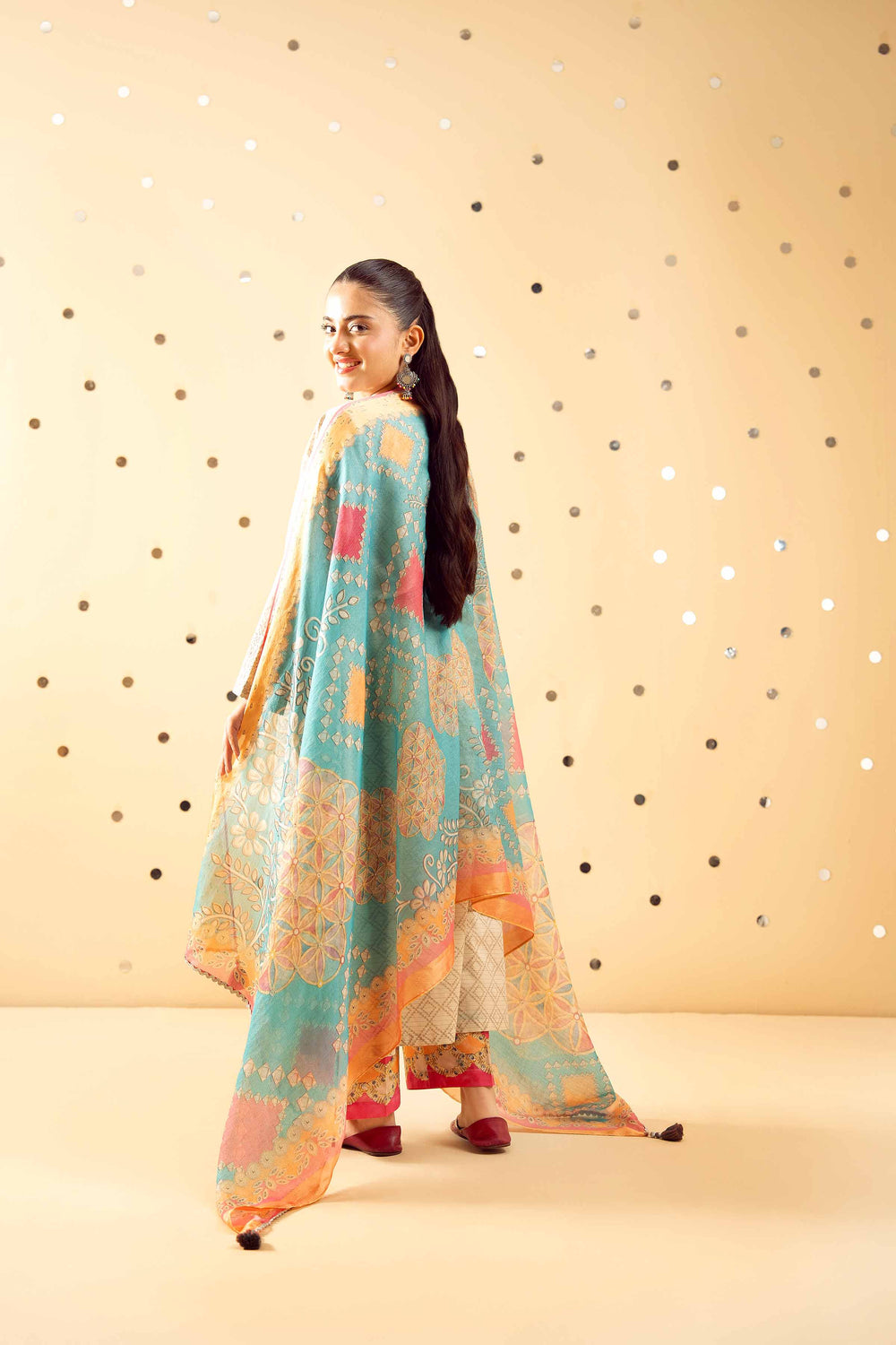 3 Piece Embroidered Suit by Nishat Linen