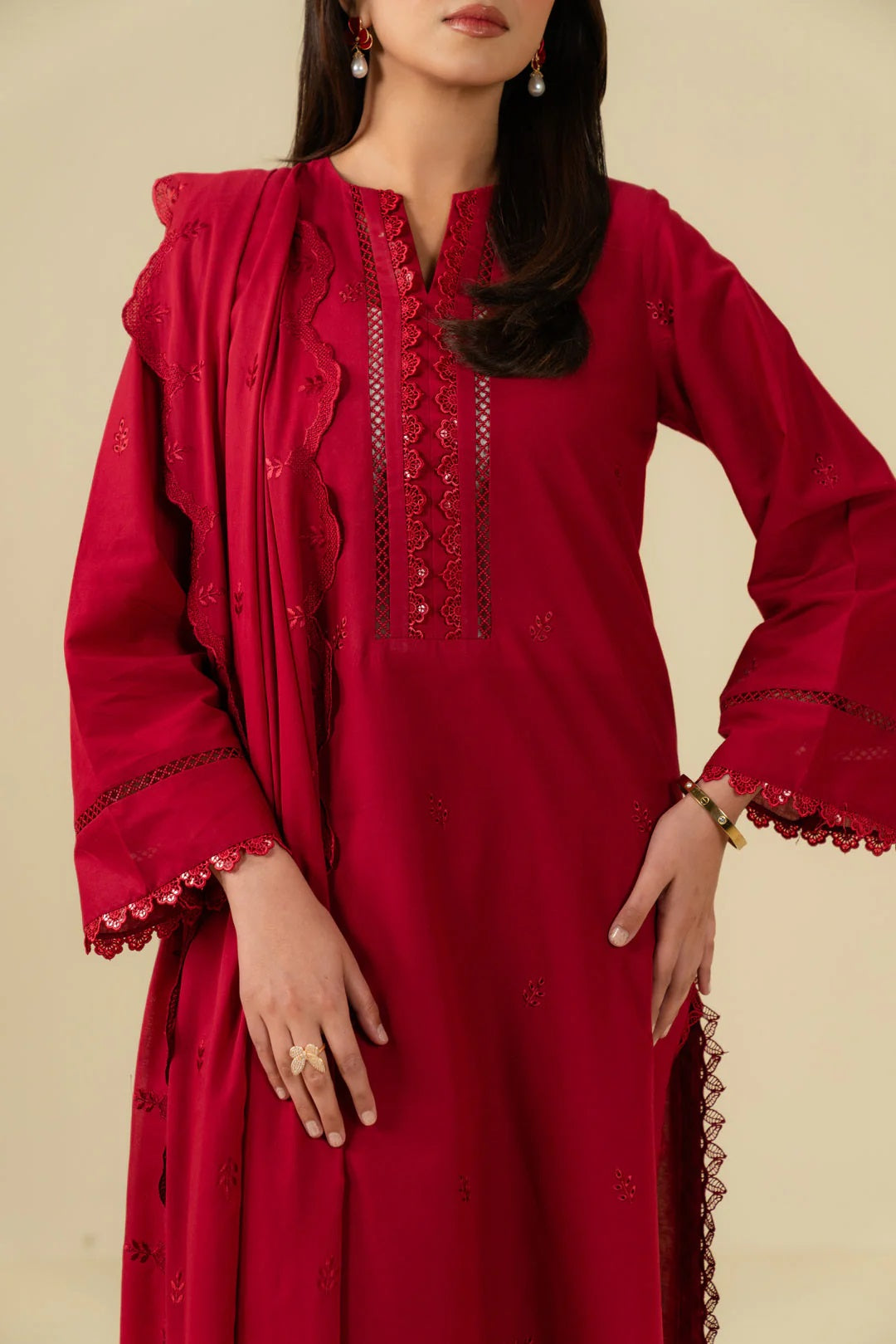 Beena by Beyond Embroidered Lawn 3 Piece