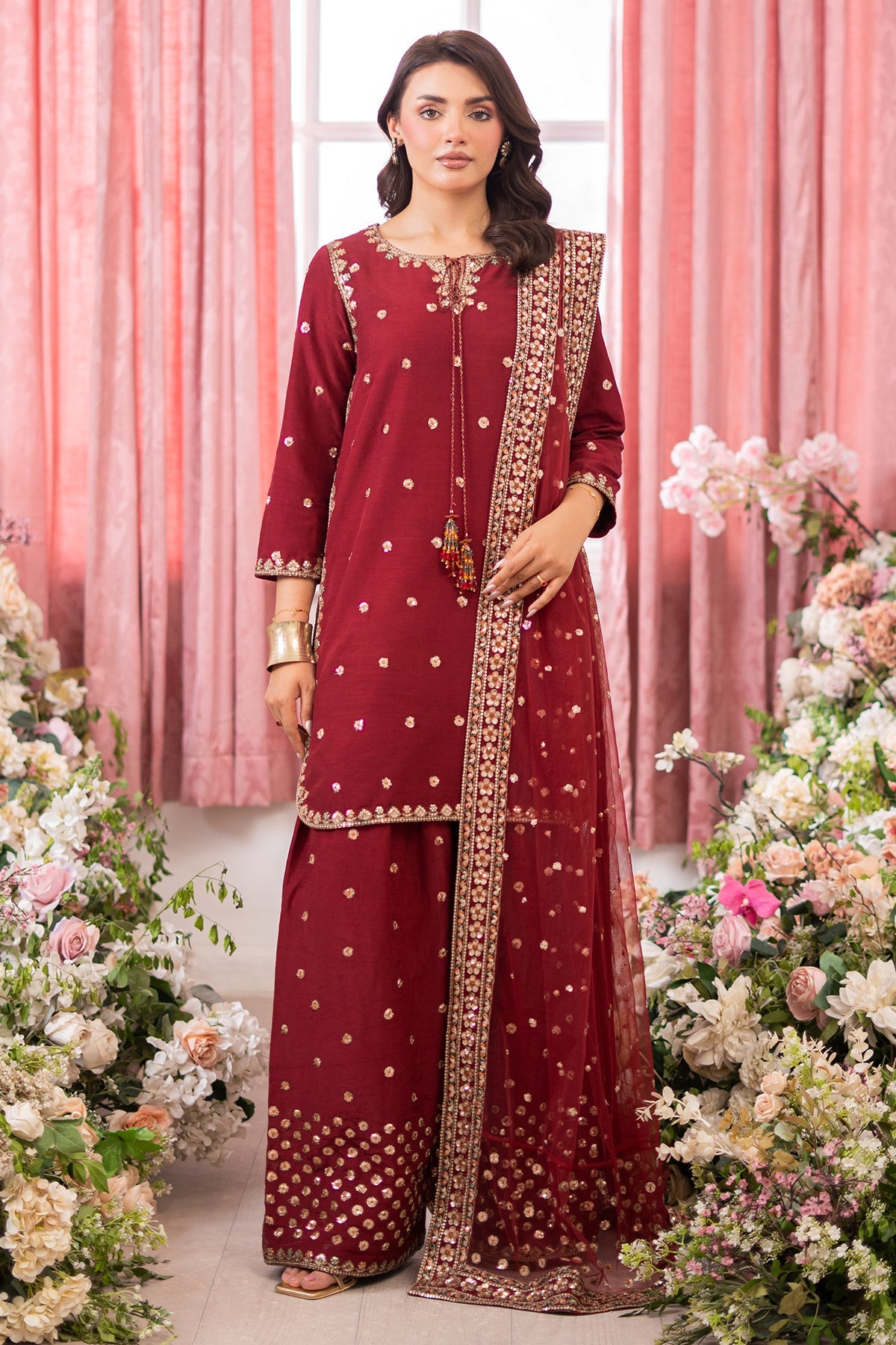 Charizma Luxury Embroidered Suit