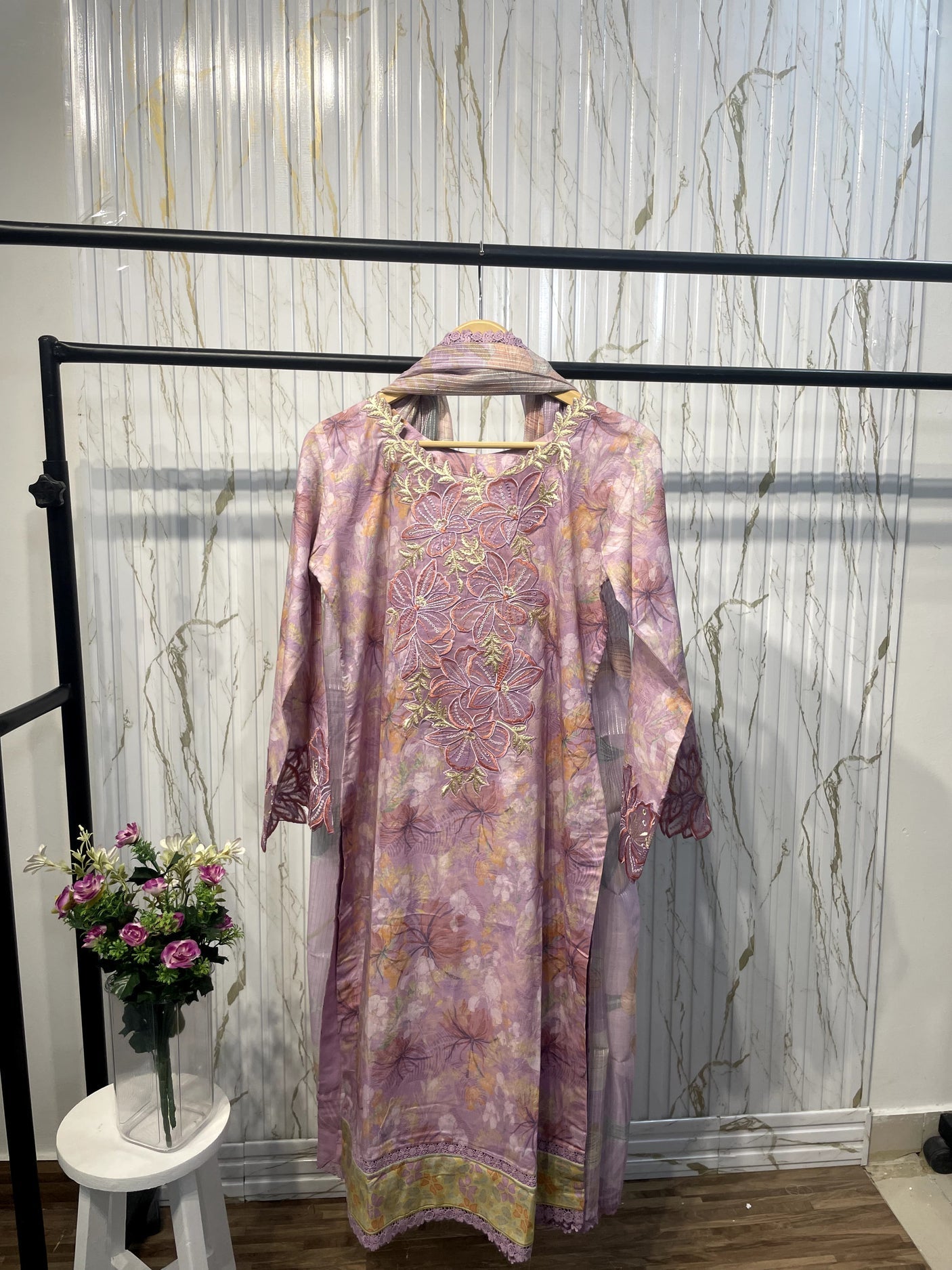 Rangrasiya Summer Embroidered Lawn