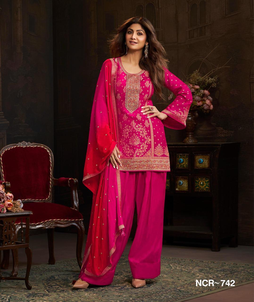 Indian Embroidered Luxury Suit