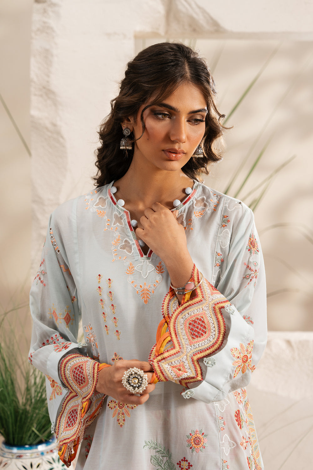 Ethnic Embroidered 2pc