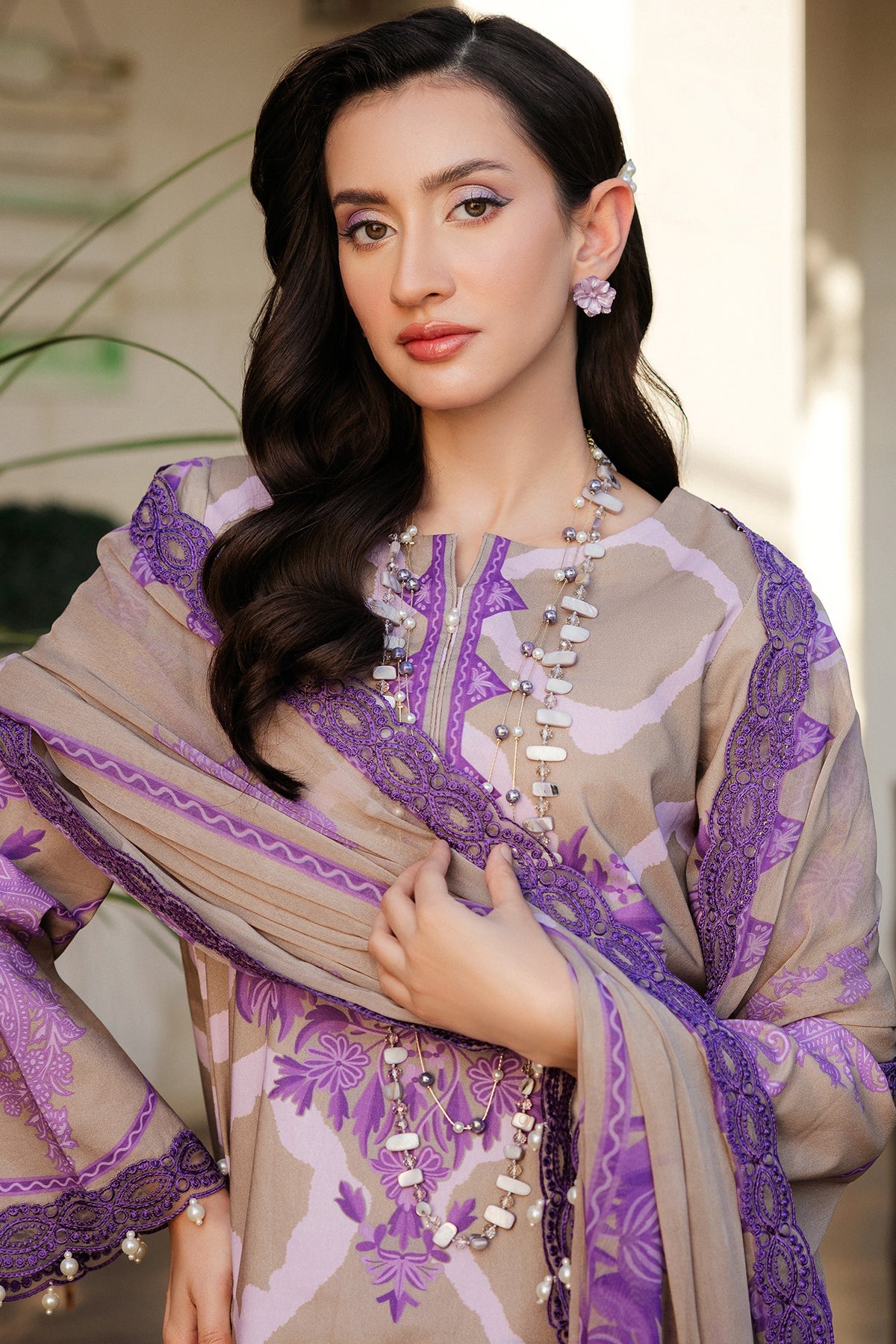Charizma Luxury Embroidered Suit