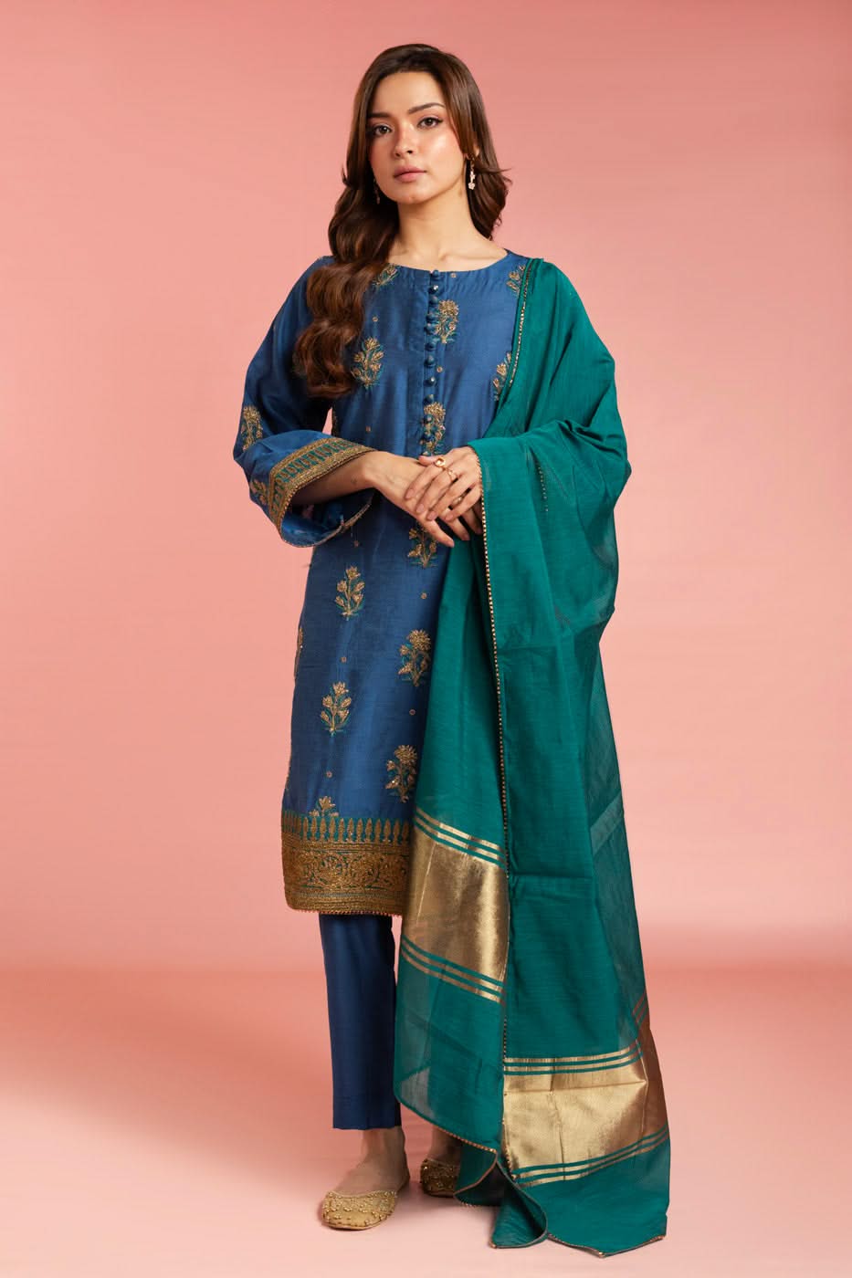 Alkaram Studio Silk Suit