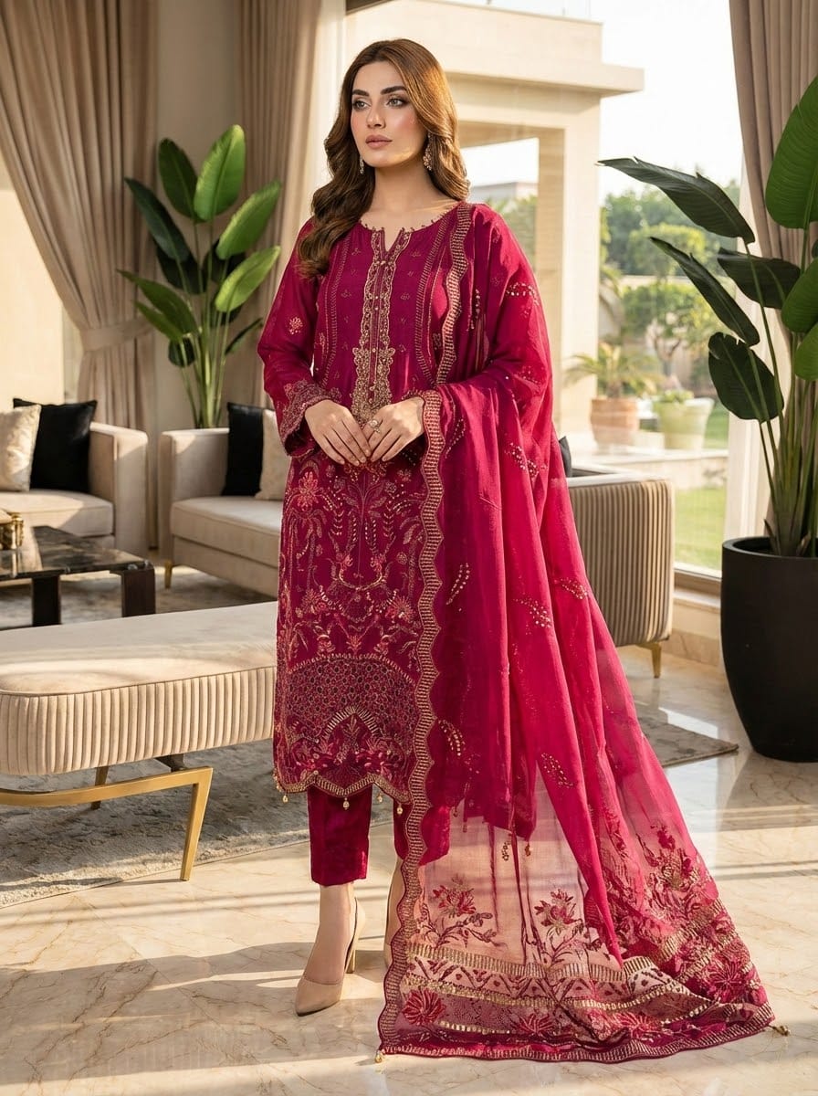 Tawakkal Embroidered Chiffon Collection