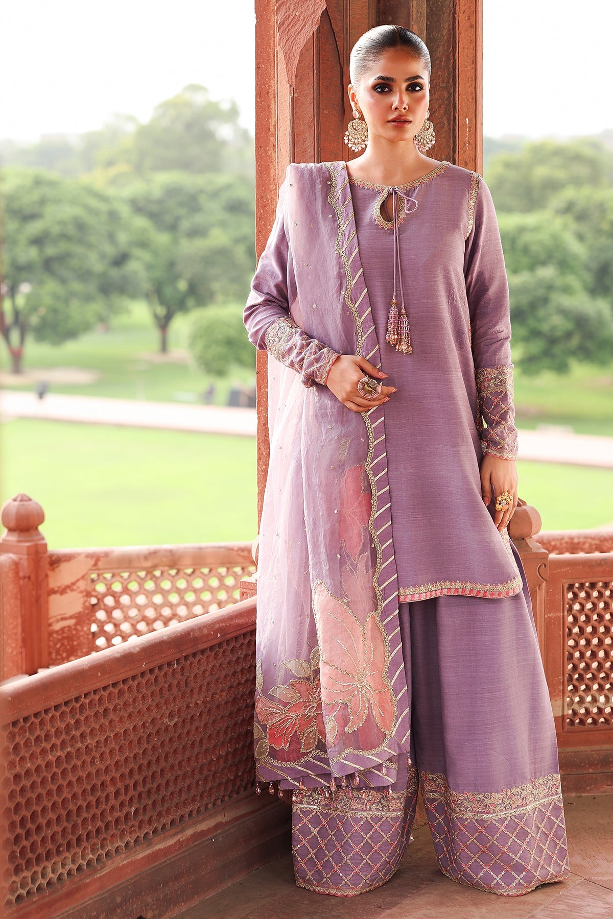 Charizma Luxury Embroidered Suit