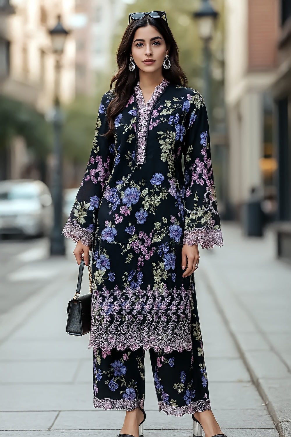 Lakhany Embroidered 2pc Suit