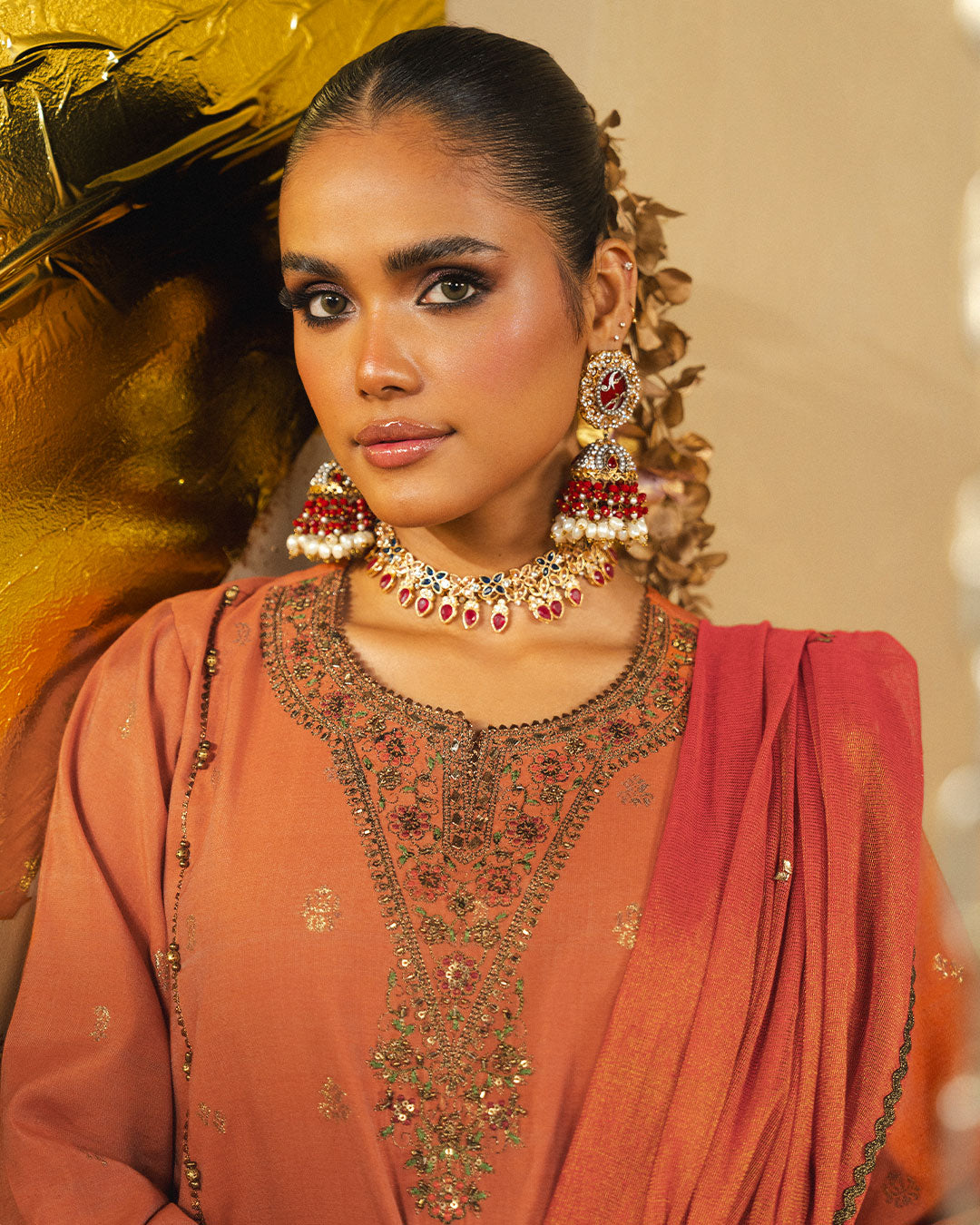 3 Piece Embroidered Suit by Alkaram Studio