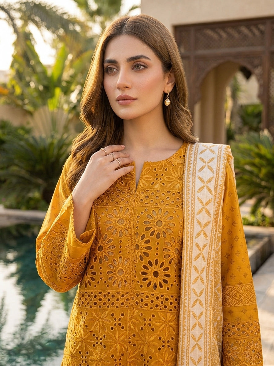 Luxury Embroidered Lawn Collection