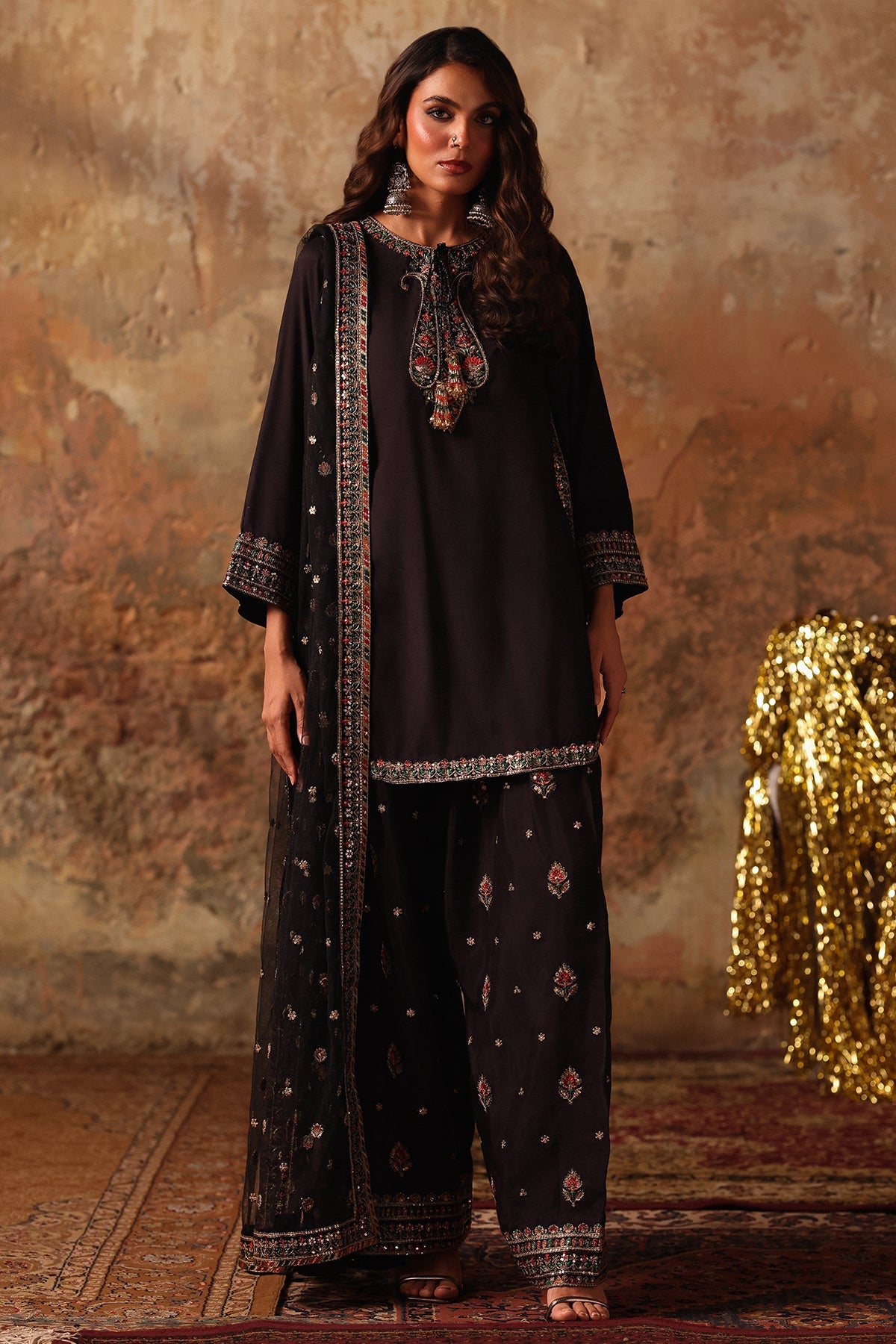 Charizma Luxury Embroidered Suit