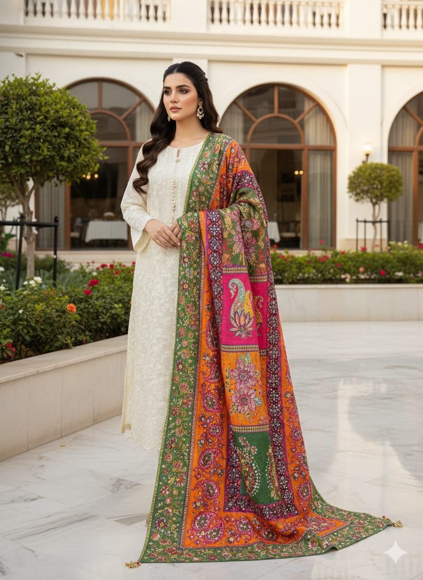 Luxury Embroidered Party wear Ready To Ship