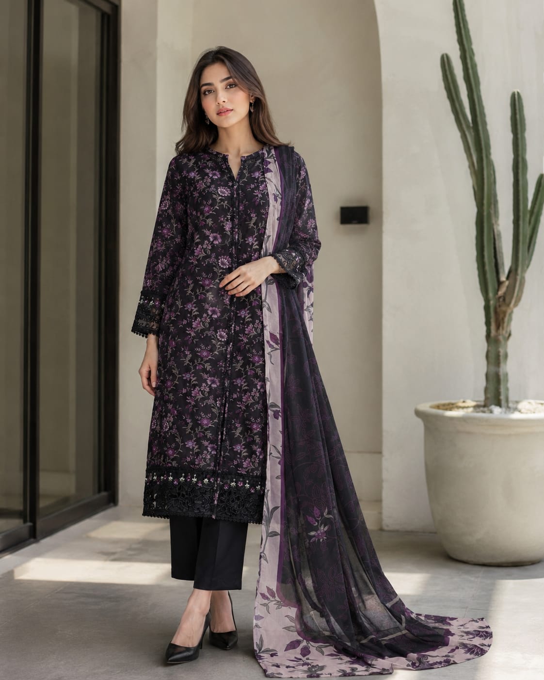 Sada Bahar Festive Embroidered Lawn