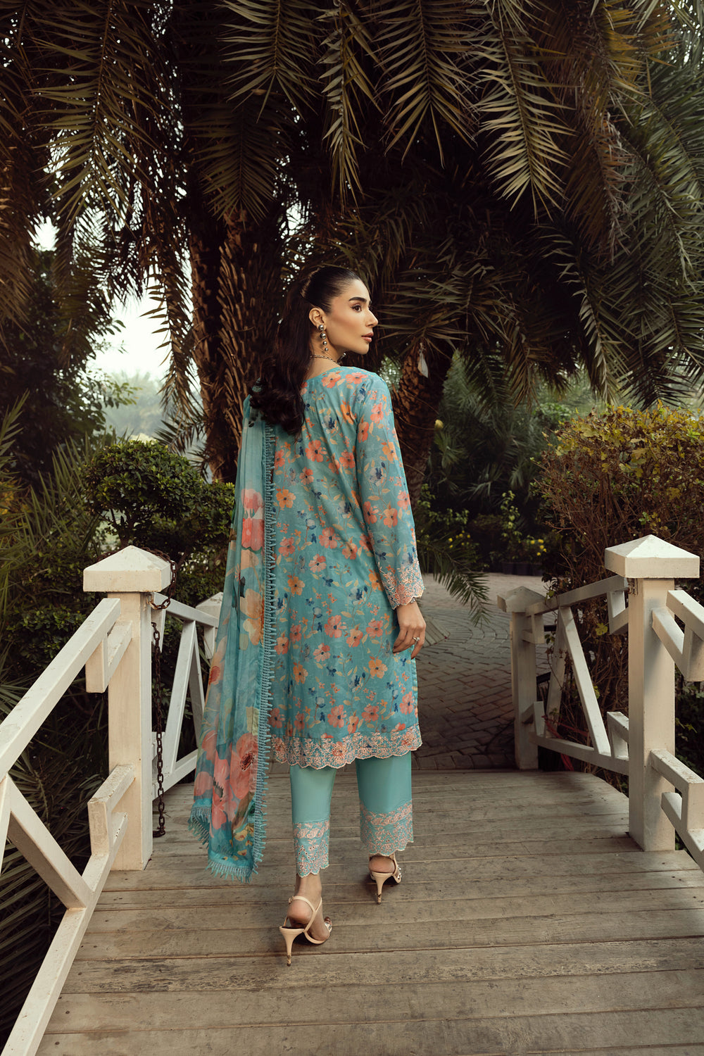 Lakhany 3pc Embroidered Suit