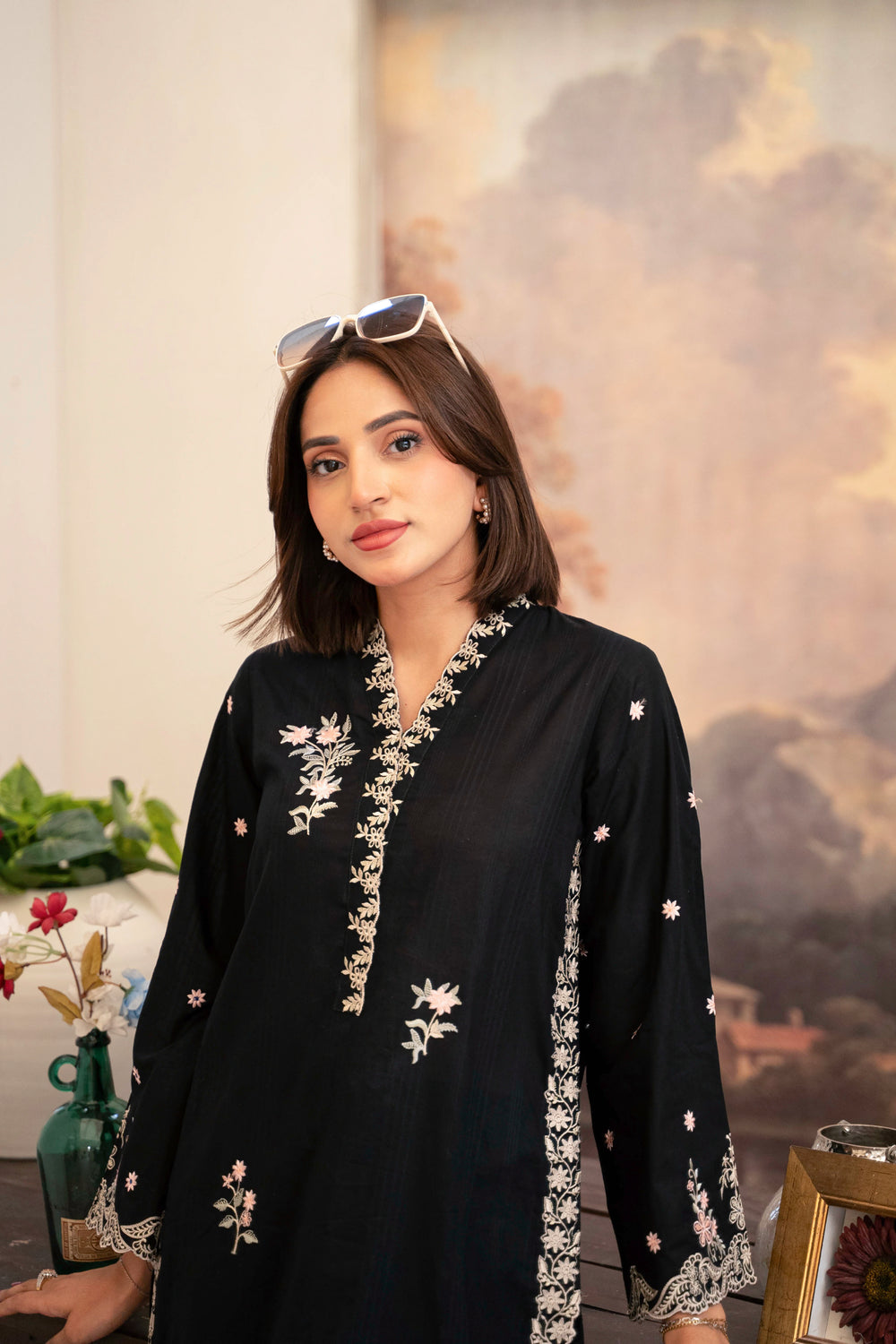 Lakhany 2pc Embroidered Suit