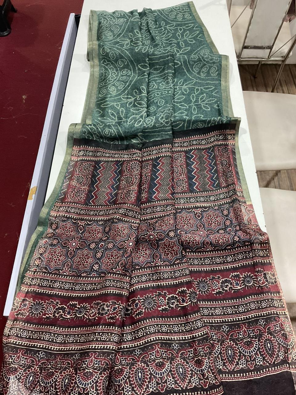 Exclusive Gicha Cotton Saree