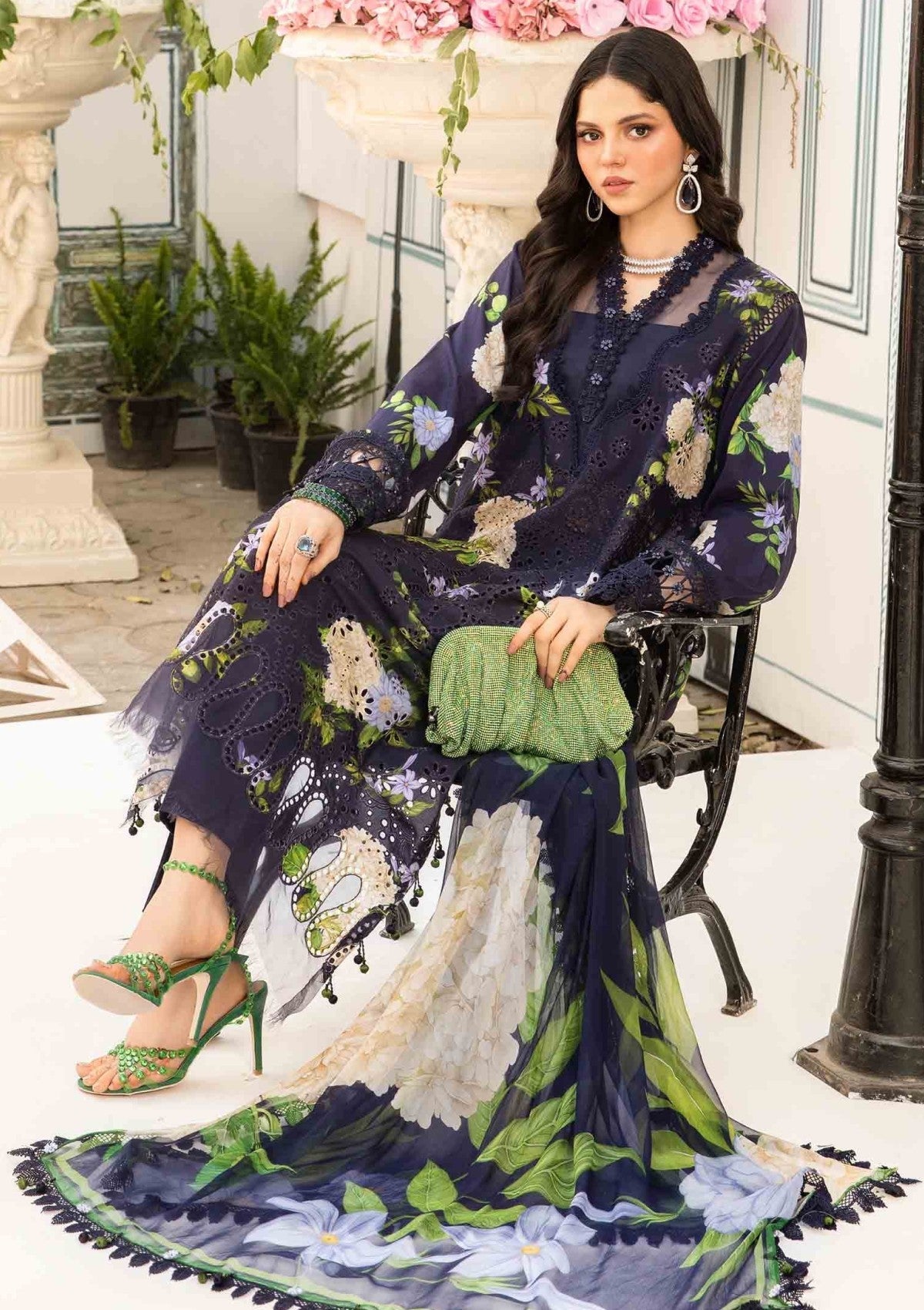 Maria B Mprints Embroidered Lawn Collection