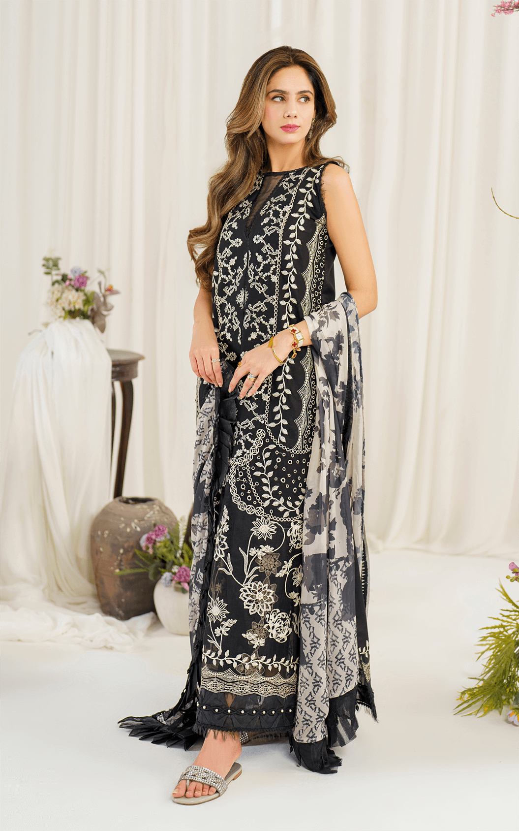 Pretty in Pink by Asifa & Nabeel Premium Lawn