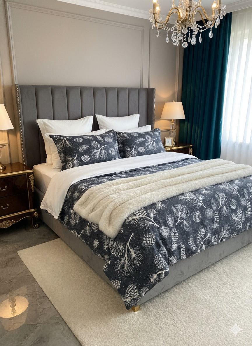 Pakistani King Size Bedsheet