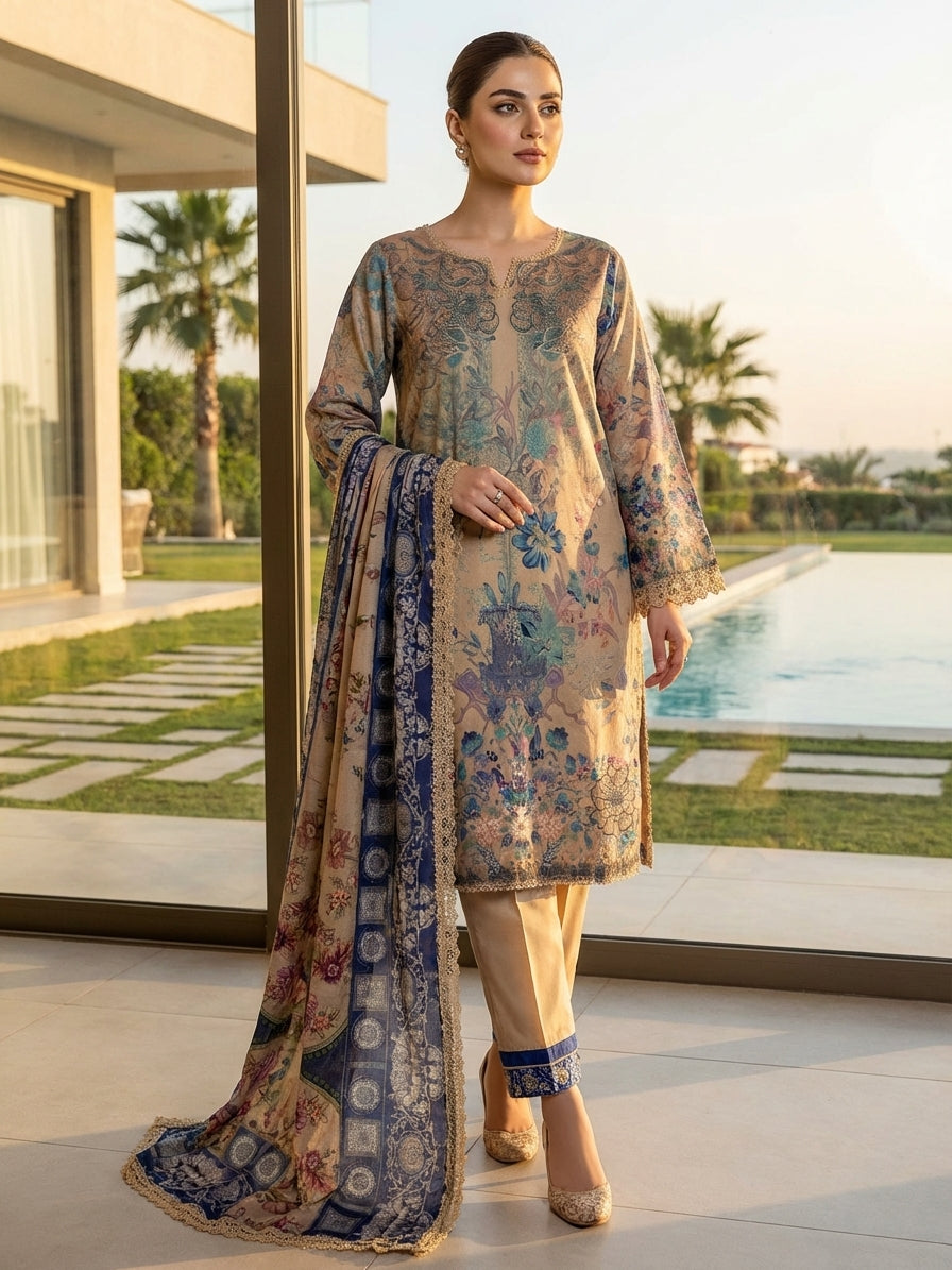 Gulljee Luxury Lawn Vol-1