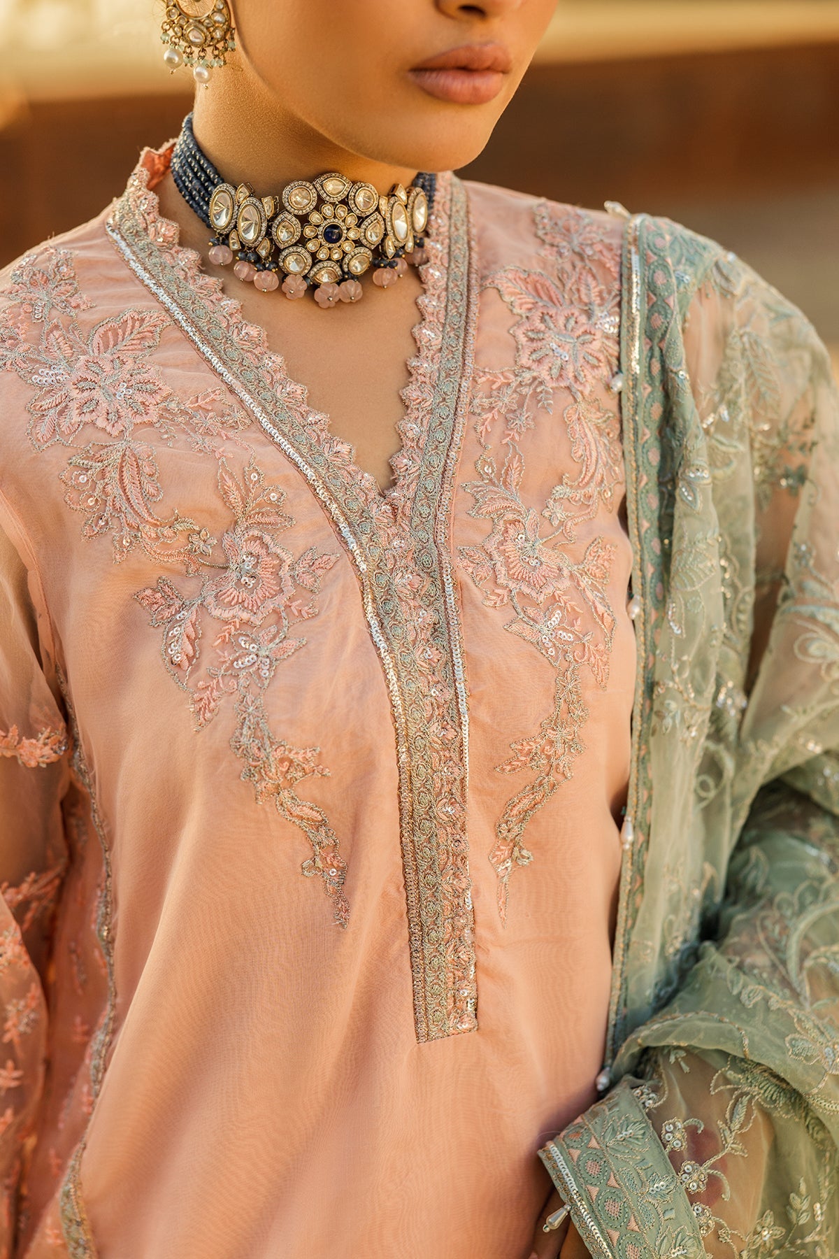 Luxury Embroidered Suit By Charizma