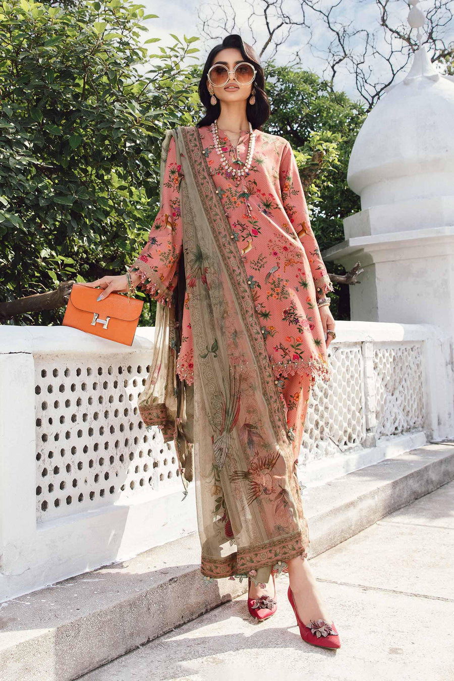 Maria B Mprints Embroidered Lawn Collection