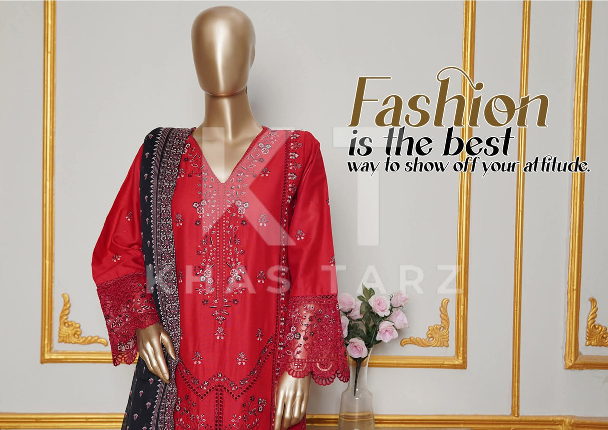 BIN SAEED EMBROIDERED LUXURY LAWN