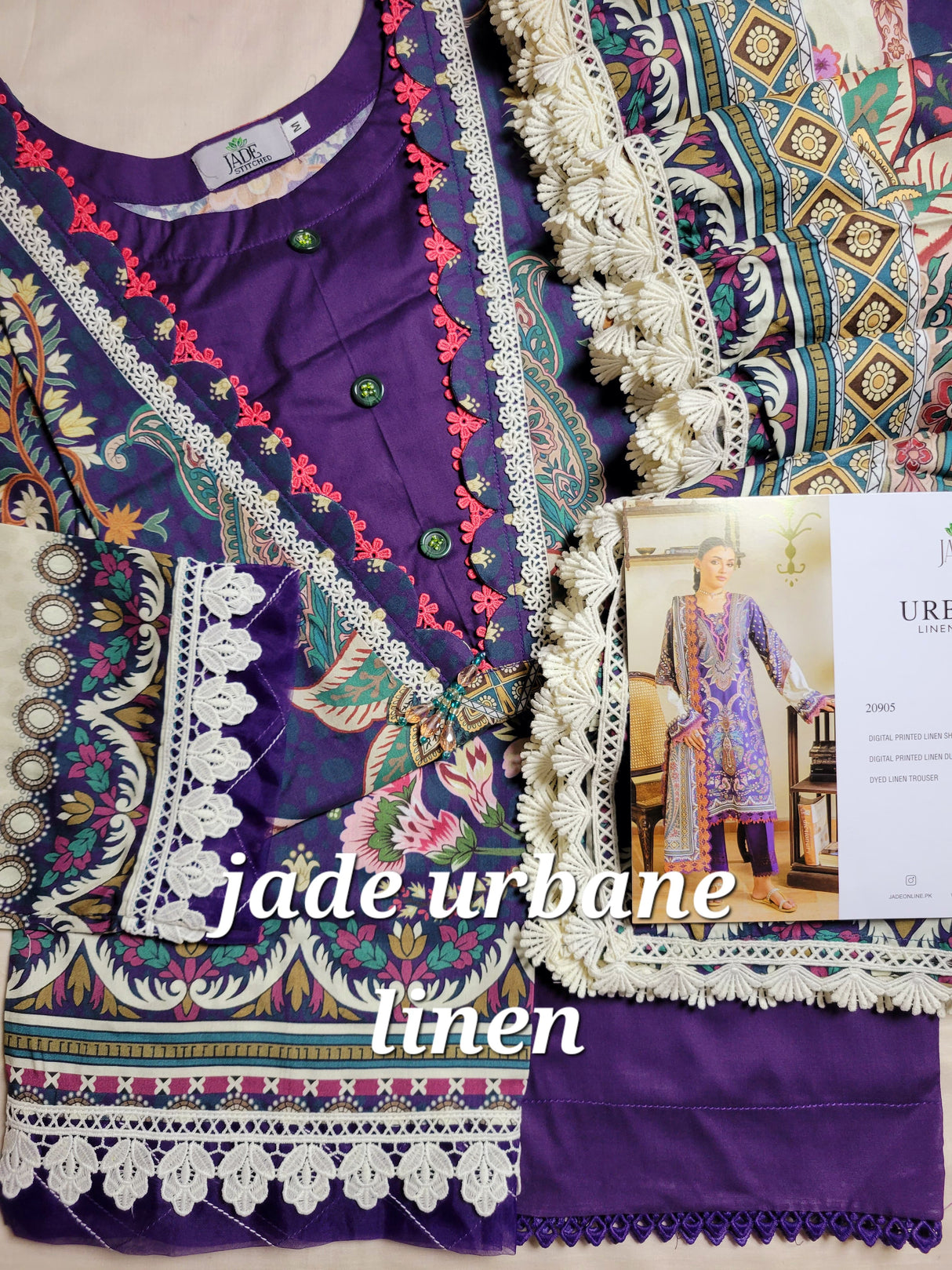Jade Urbane Linen Collection