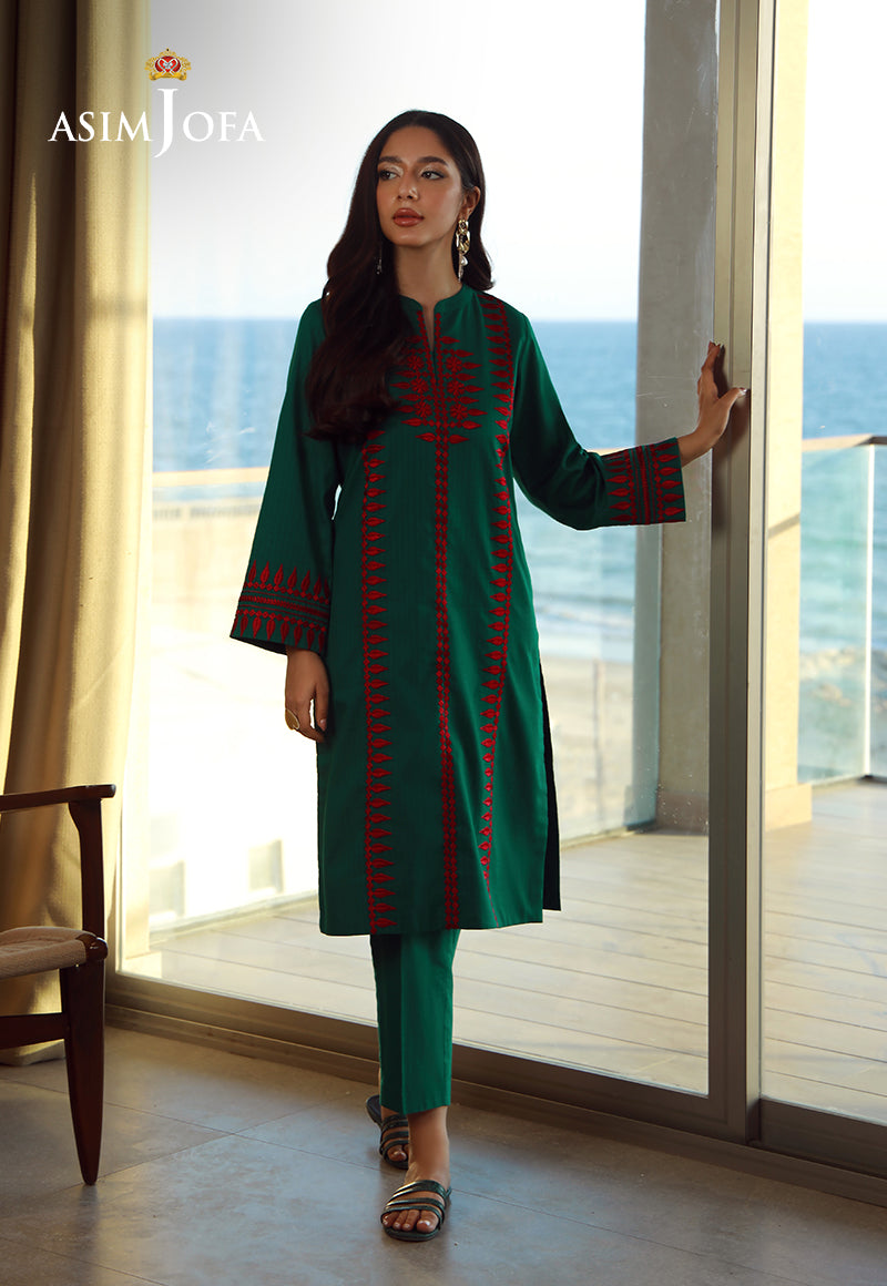 Asim Jofa Embroidered 2pc Suit