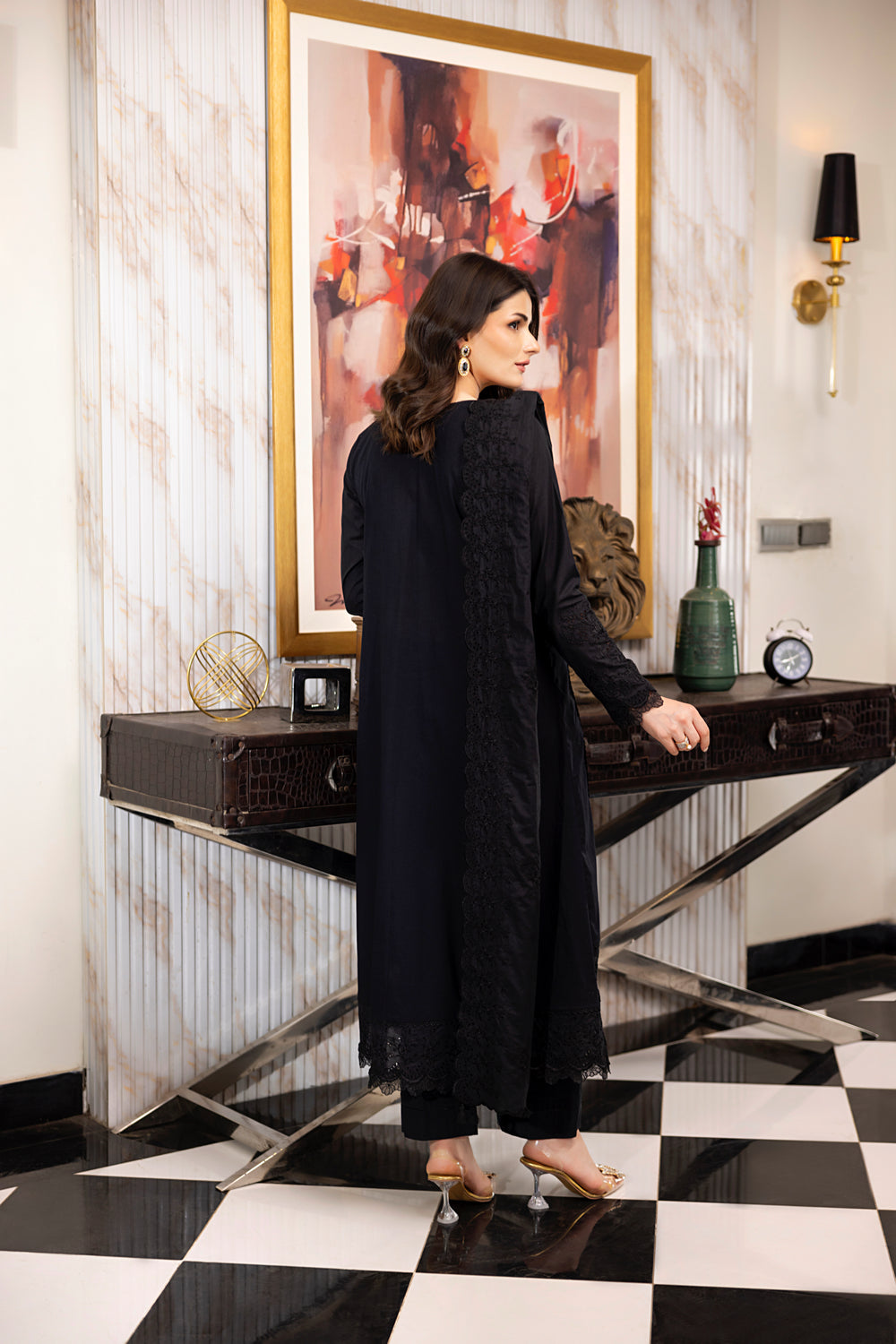 Lakhany 3pc Embroidered Suit