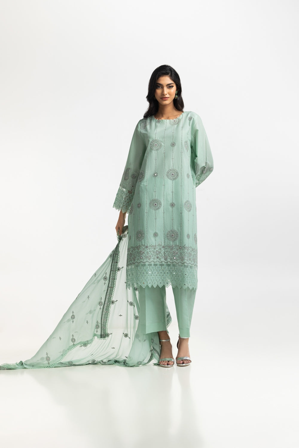 Gul Ahmed Embroidered Suit