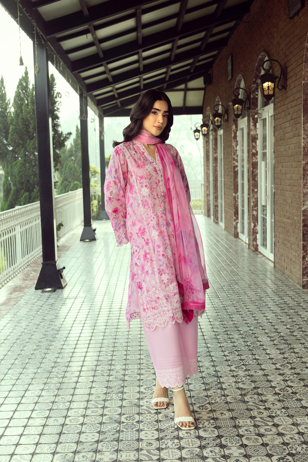 Lakhany Embroidered 3pc Suit