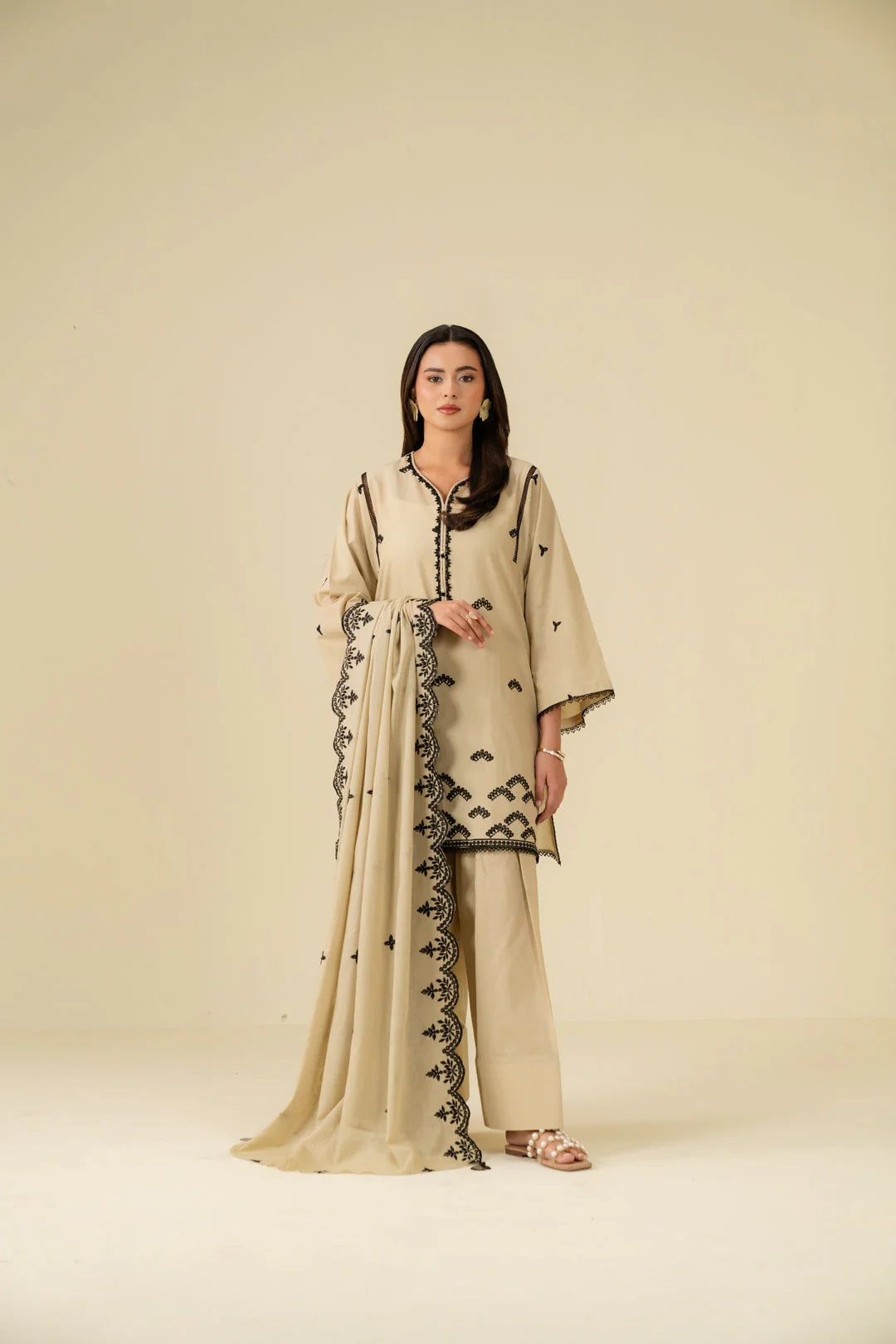 Beena by Beyond Embroidered Lawn 3 Piece