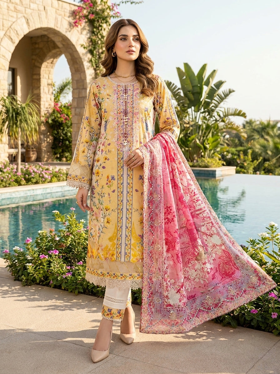 Gulljee Luxury Lawn Vol-3