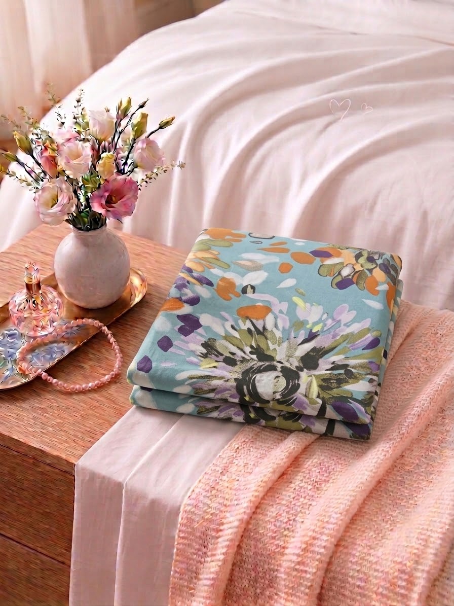 Pakistani King Size Bedsheet with Pillow Cover