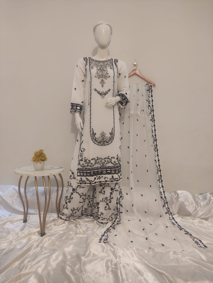 Pakistani Embroidered Party wear Ready To Ship