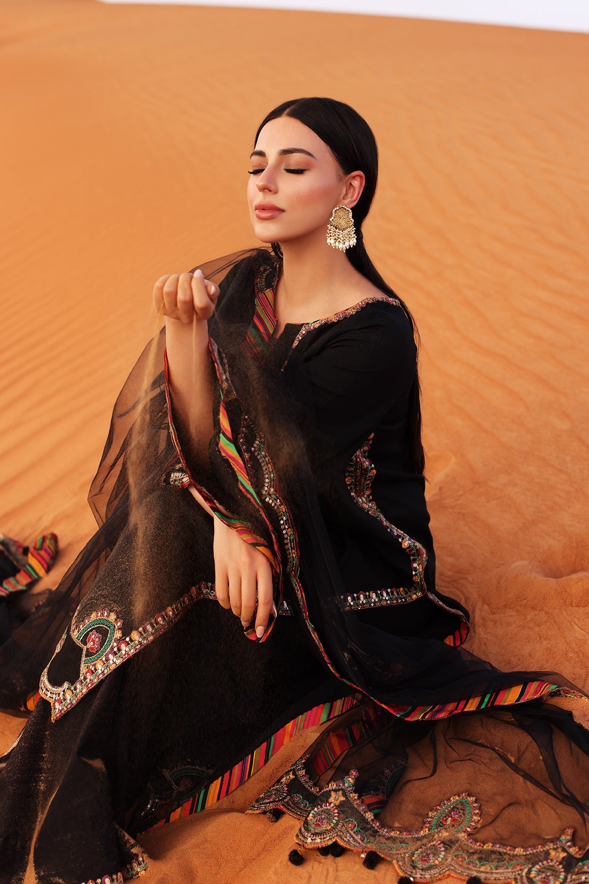 Charizma Luxury Embroidered Suit