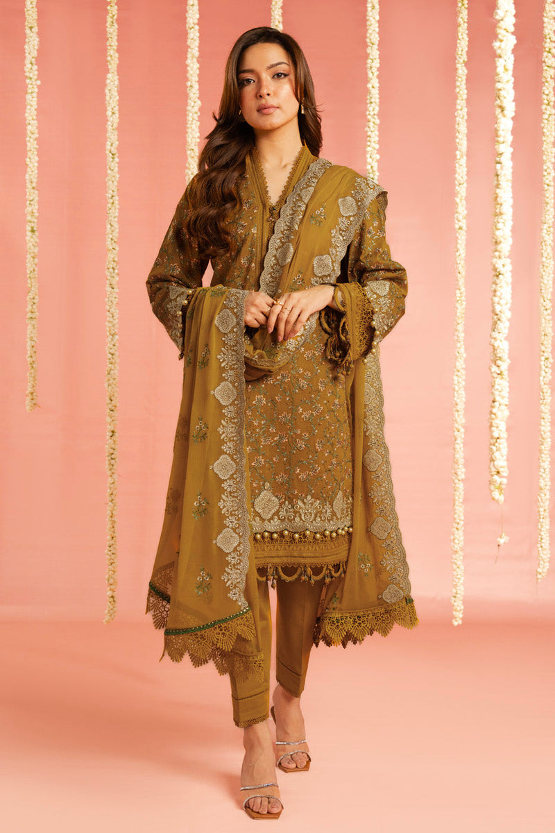 3 Pcs Embroidered Lawn Suit by Alkaram Studio