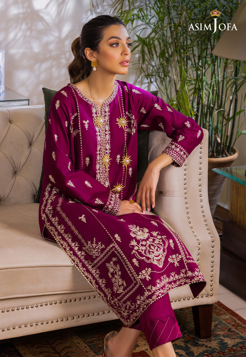 Asim Jofa Embroidered 2pc Suit