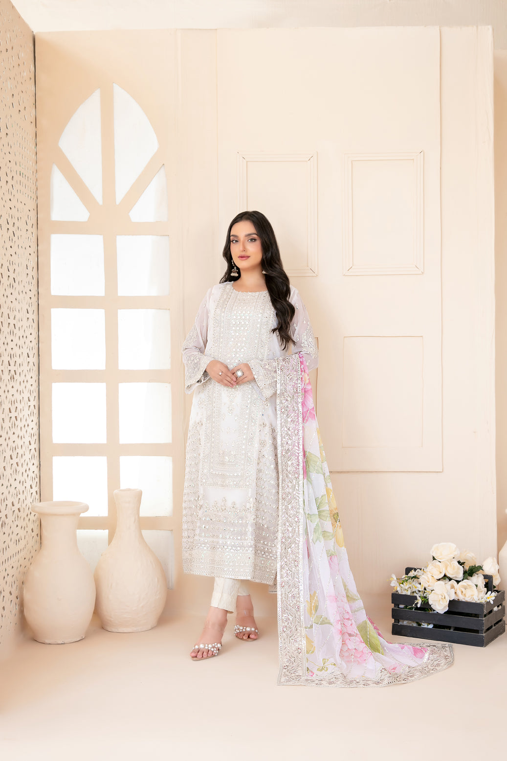 Sunehri Chiffon By Tawakkal