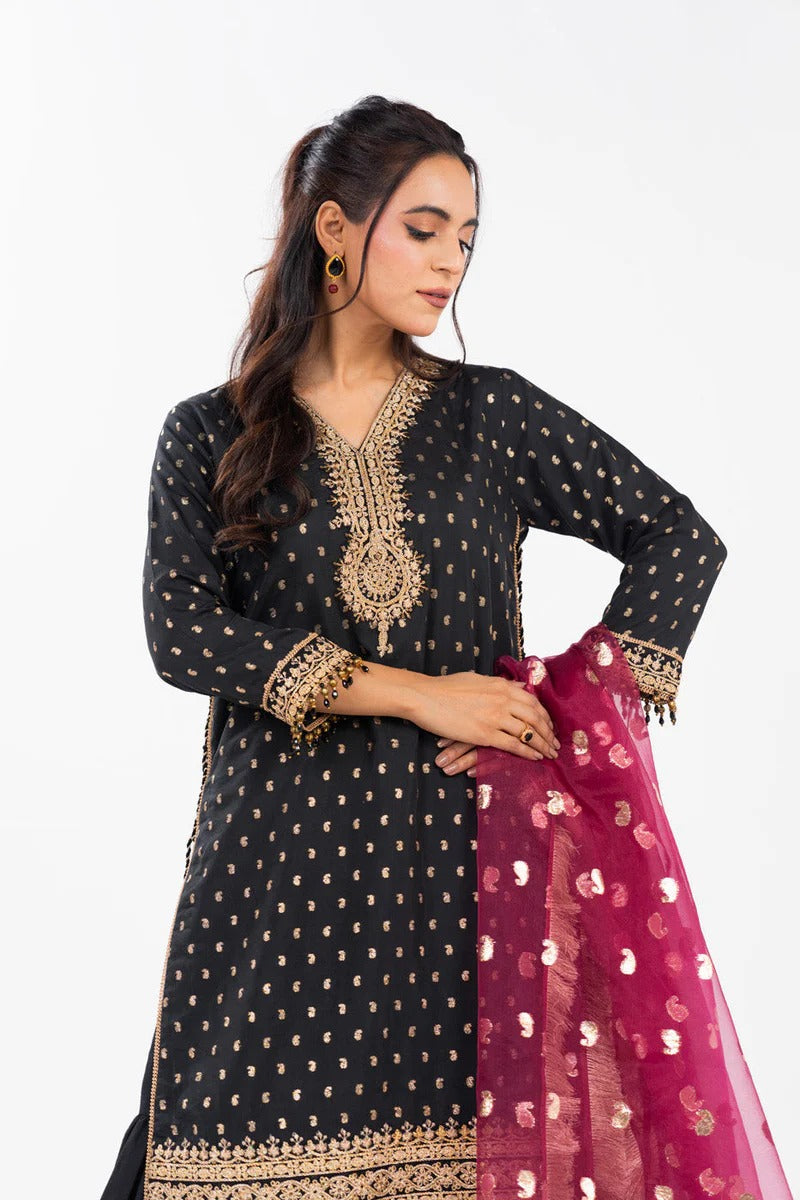 3 Piece Embroidered Suit by Alkaram Studio