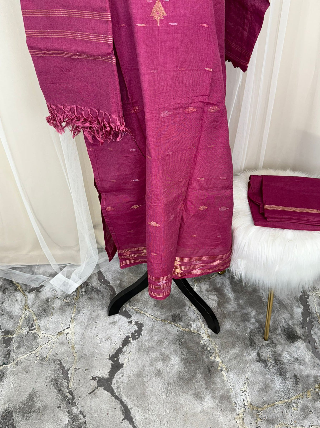 Bangladeshi Jamdani salwar kamiz